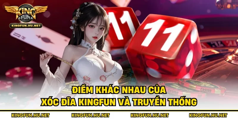 Điểm khác nhau của xóc đĩa Kingfun và truyền thống